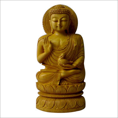 Wooden God Statue