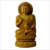 Wooden God Statue