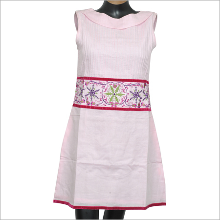 Designer Cotton Embroidered Kurtis