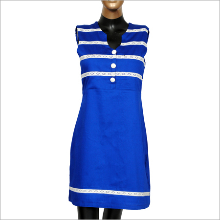 Cotton Lace Kurtis