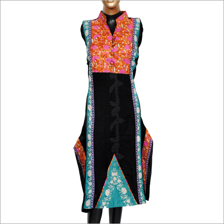 Sleeveless Cotton Kurtis