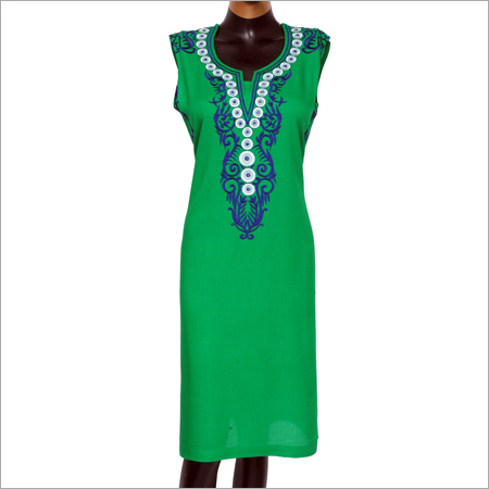 Embroidered Georgette Kurtis