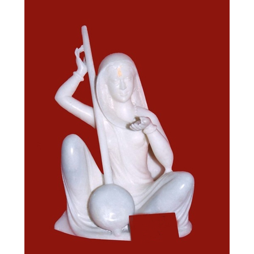 Marble Meera Bai Statue