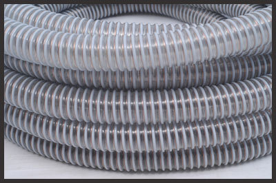 PU Hose With Rigid Helix