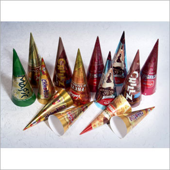 Printed Ice Cream Cone Sleeves