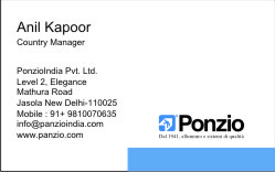 Visiting Card Screen Printing