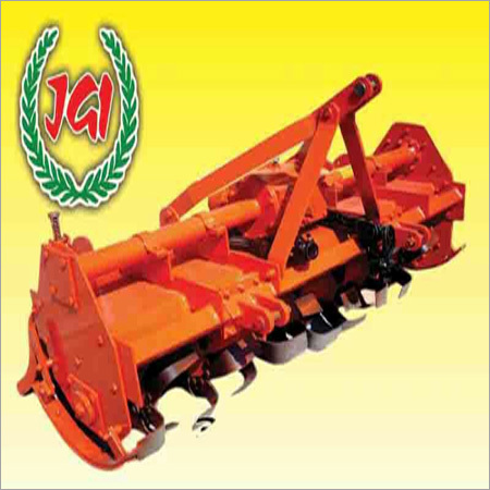 Agricultural Rotavator - Steel, 1.5-2.5m Working Width, Orange | Durable Build, Easy Operation, Efficient Tillage