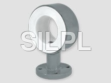 MS PFA/FEP Lined Instrument Tee