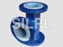 MS PFA/FEP/PP Lined Equal Tee