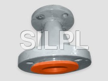 MS PFA/FEP/PP Lined Concentric Reducer