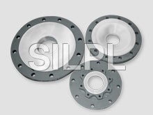 MS PFA/FEP Reducing Flange Reducer