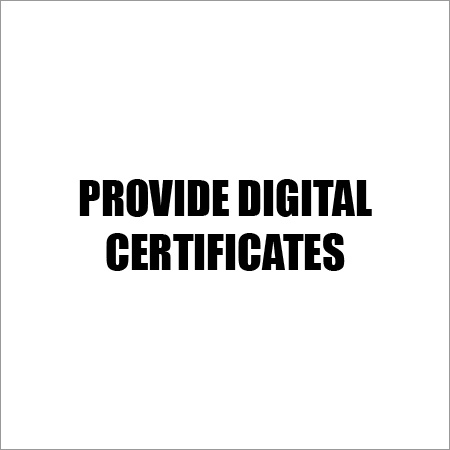 Digital Certificates Consultants Services