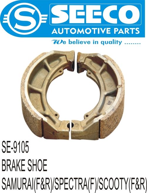 Silver Brake Shoe