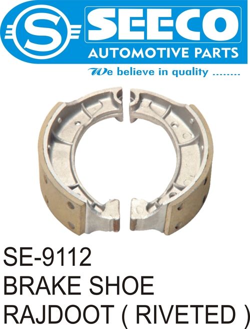 Silver Brake Shoe