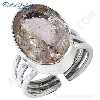 Classic Cubic Zirconia Sterling Silver Ring