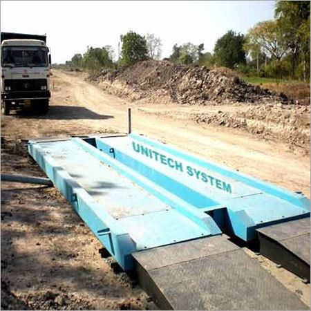 Blue Mobile Weighbridges