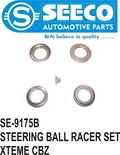 Steering Ball Racer Set (with Ball) - Stainless Steel, 150-450 Grams | Polished Finish, Designed For 4-6 Years Of Reliable Performance