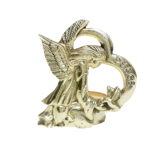 angel tea light holder