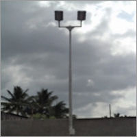 Double Street Light Poles