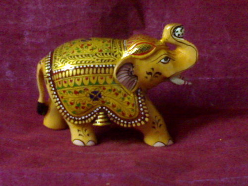 Wooden Elephant Statue