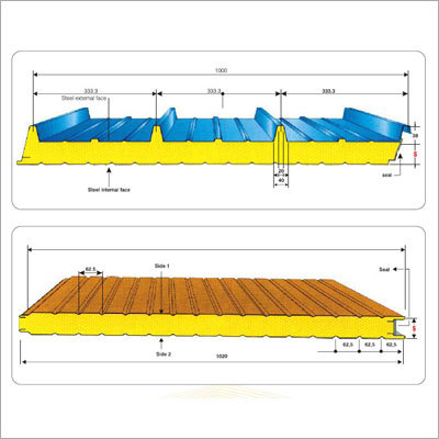 Insulated Puff Panel Sheet(Roofing & Cladding)