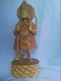Wooden Hanuman Statue 
