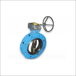 Double Flange End Butter Fly Valve