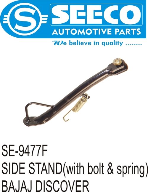 Side Stand (With Bolt & Spring) For Use In: For Automobile Industry