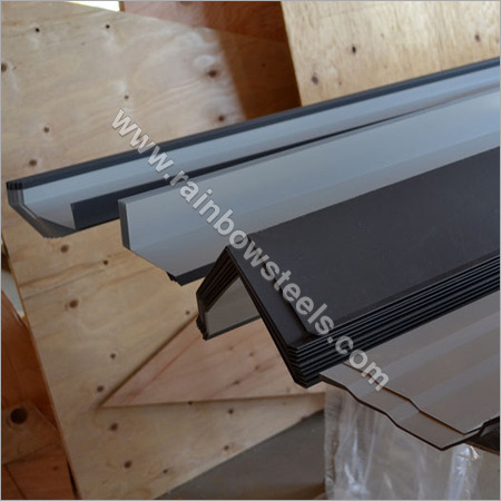 Flashing Ridg Cap - Aluminum, Varied Sizes, Gray | Watertight Seal, Corrosion Resistant, Powder Coated Finish