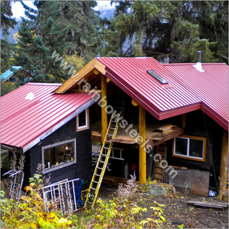Flashing Ridg Cap - Aluminum, Variable Dimensions, Red | Watertight Seal, Durable, Weather Resistant, Easy Installation