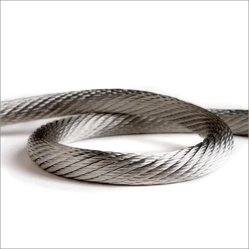 Strip Tin Braided Copper Wire Rope