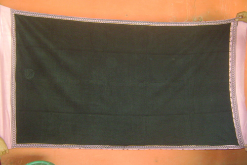 Cotton Beach Towel Black