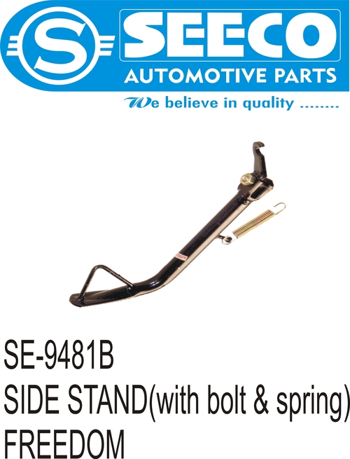 SIDE STAND (WITH BOLT & SPRING)