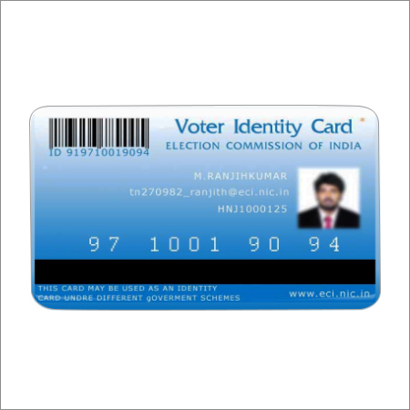 Plastic Voter Id Cards