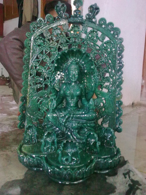 Wooden Goddess Statue