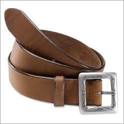 Mens Brown Leather Belt