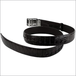 Mens Black Leather Belt
