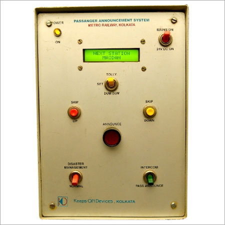 In-coach Passenger Announcement System