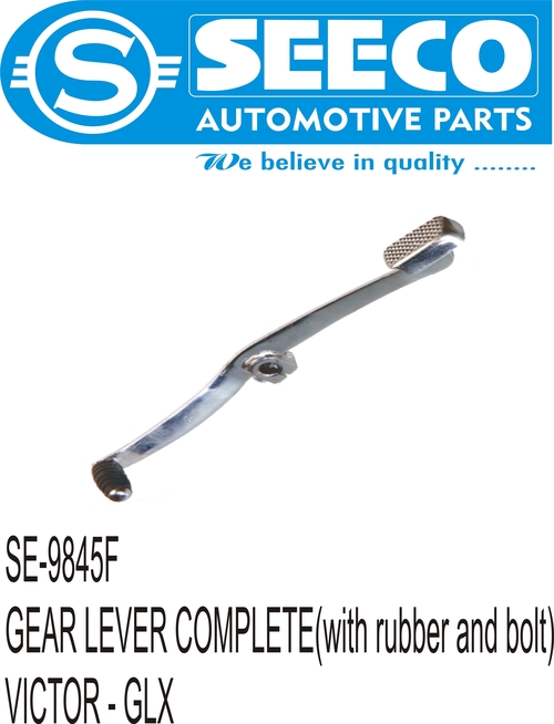 GEAR LEVER COMPLETE (WITH RUBBER &BOLT)