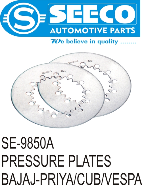 Pressure Plates For Use In: For Automobile