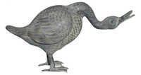 Metal Geese Garden Statue