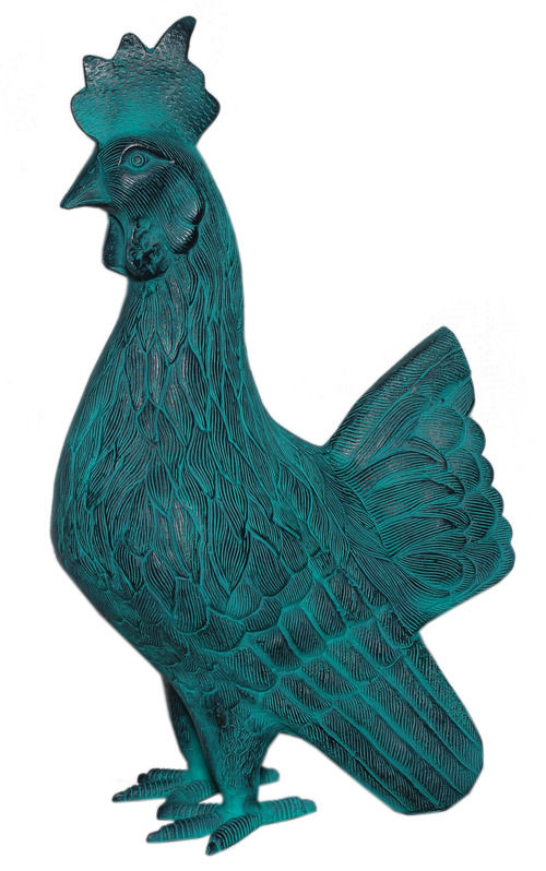 Rooster Sculpture for Garden