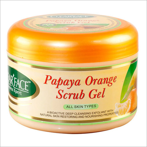 Papaya Orange Scrub Gel
