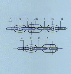 Anchor chain accessories-Anchor joining shackle,IJIN ACC04