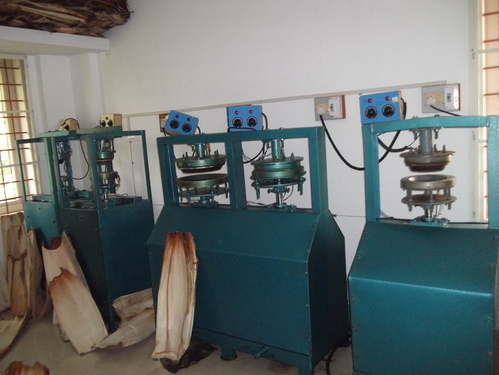 Areca Plate Semi Automatic Machine