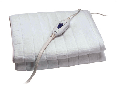 Portable Electric Blanket - Polyester, 60 x 80 Inches | 100 Watts Power, 3 Temperature Settings, 10 Feet Cord Length, Multiple Safety Protections