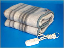 Safe Low Voltage Electric Blanket - Polyester, 60 x 80 Inches, 12V Power, 50W Consumption | Remote Control, Embedded Heating Wires, 1-Year Warranty