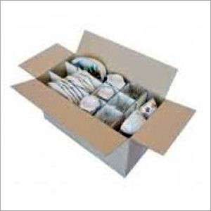 Crockery Packaging Box - Cardboard, Variable Dimensions, Brown | Durable, Stackable, Eco-Friendly, Customizable, Easy Assembly, Recyclable