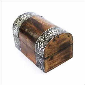Oxidised Silver Jewelery Box