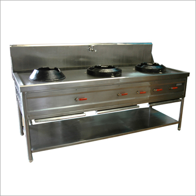 Three Burner Chinese Range